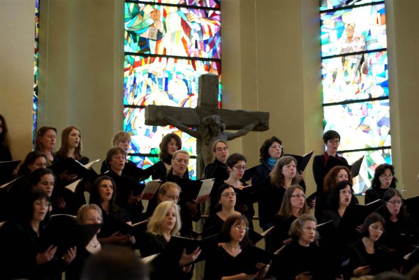 Frühjahr 2012: J. Rutters Mass of The Children und Mendelssohns 42. Psalm