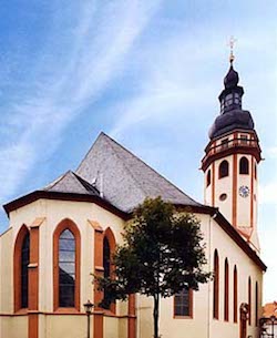 Fotografie der Stadtkirche Durlach